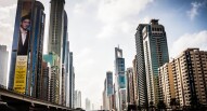 Sheikh Zayed Road foto di Bertrand Duperrin