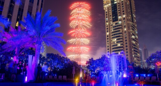 Cenone di Capodanno a Dubai con vista sui fuochi d’artificio