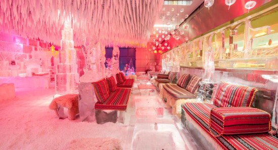 Chillout Ice Lounge, il salone di ghiaccio del Medio Oriente