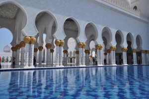 Grande Moschea Abu Dhabi colonne
