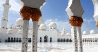 Moschea Abu Dhabi atrio