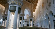 Moschea Abu Dhabi interni