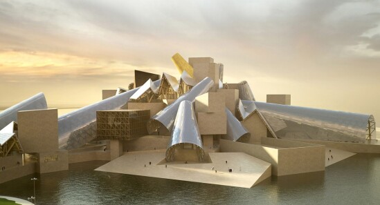 Guggenheim di Abu Dhabi: il nuovo museo futuristico di Frank Ghery