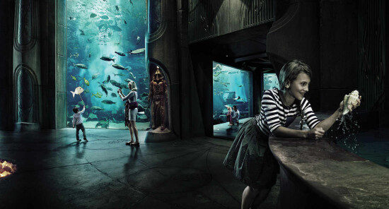 The Lost world: Scopri le rovine di Atlantide nel parco Aquaventure