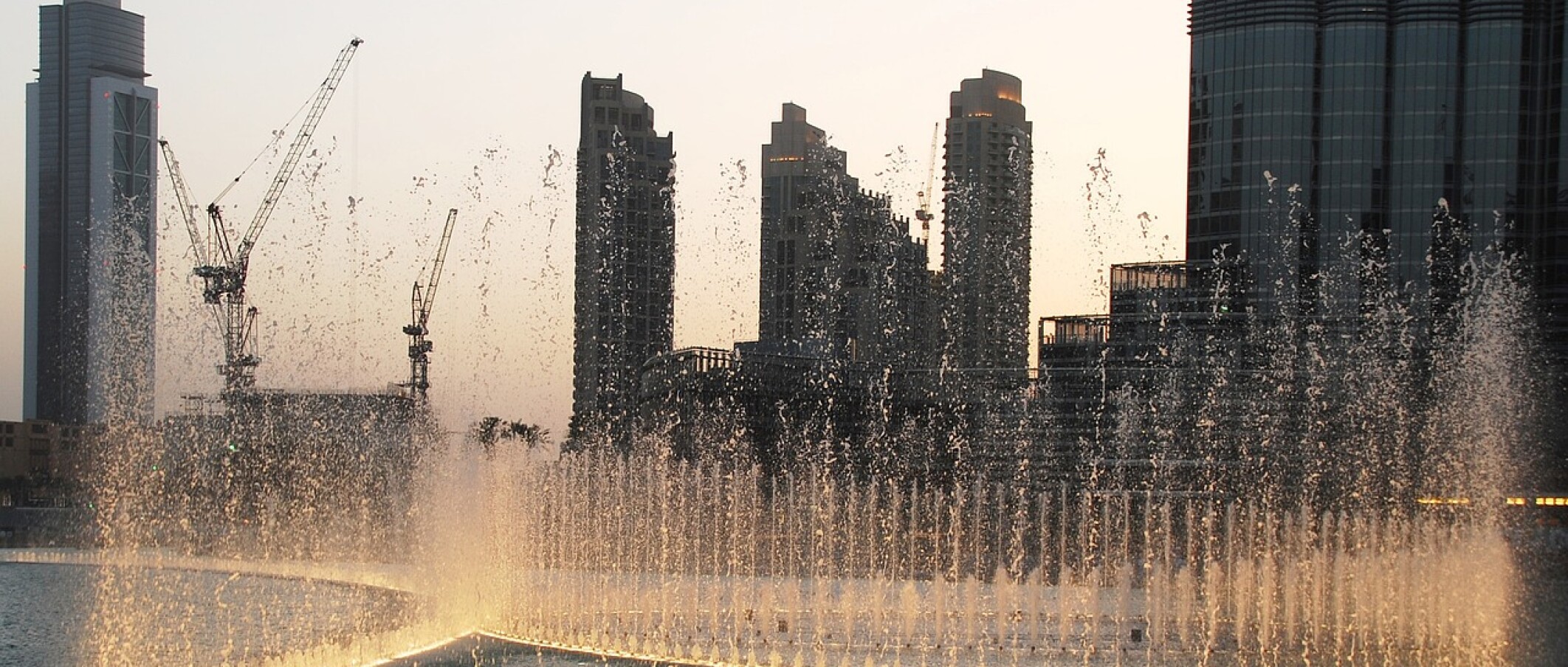 Burj Khalifa fontane